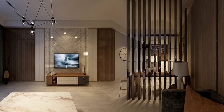 陈湘-古韩名居B户型现代-装修设计方案