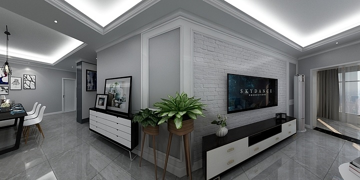 潘三三ZLoY-港新龙城6栋202-装修设计方案