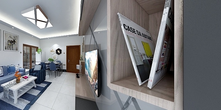 goodll-幸福里58.7平2户型-装修设计方案