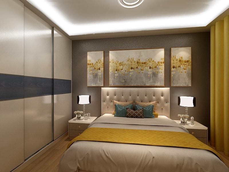 糖堂糖-九华新城111.40㎡标准层B1户型3室2厅2卫1厨-副本-装修设计方案