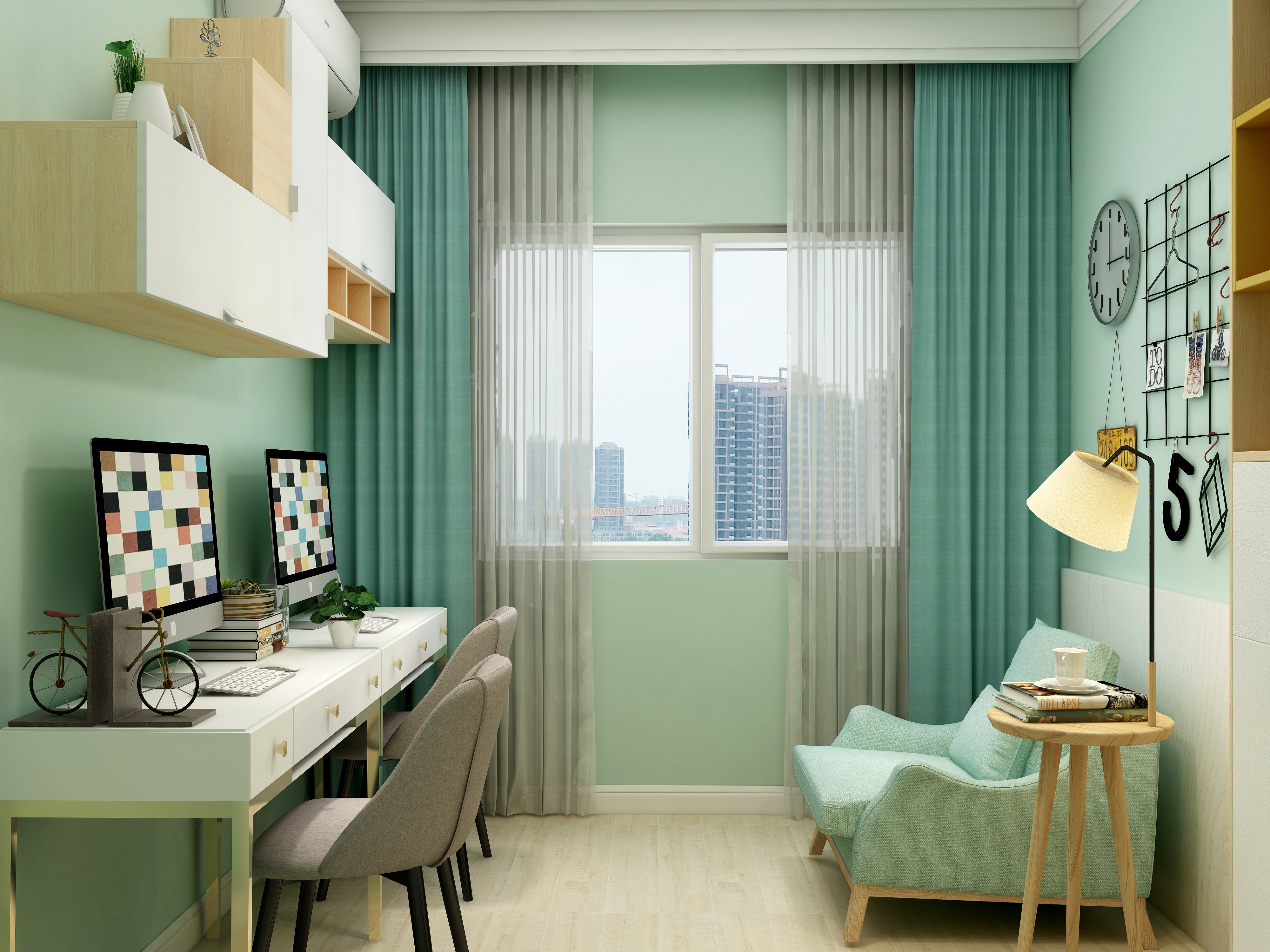 庄育霖-北欧-廊坊大厂耀华佳苑装修效果图