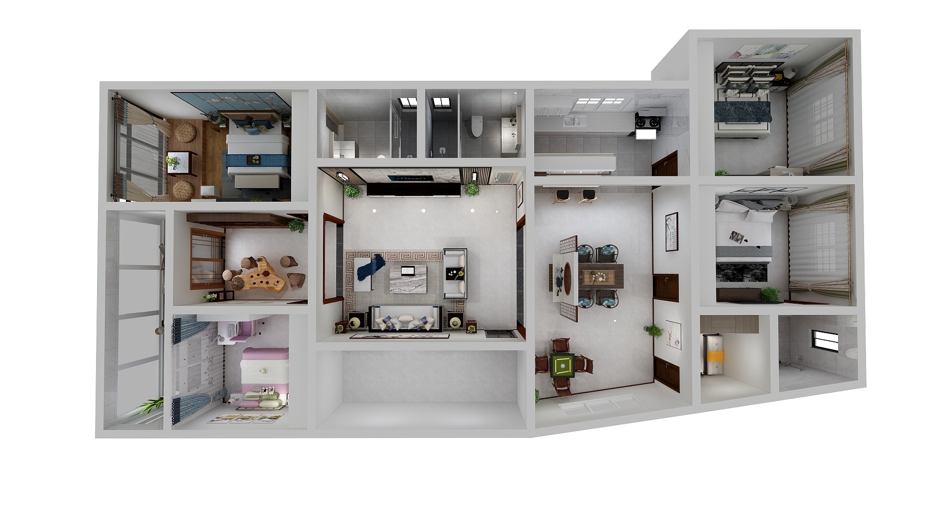 M丨美平方设计-老君-装修设计方案