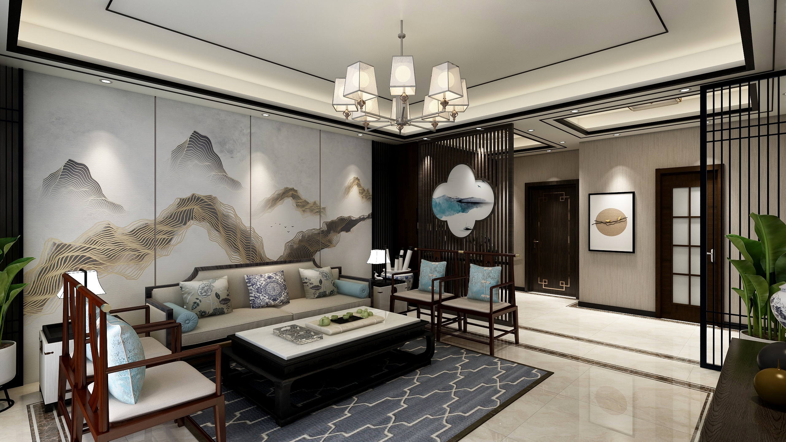 汤恒-雅宝阑馨-北京17号新中式-装修设计方案