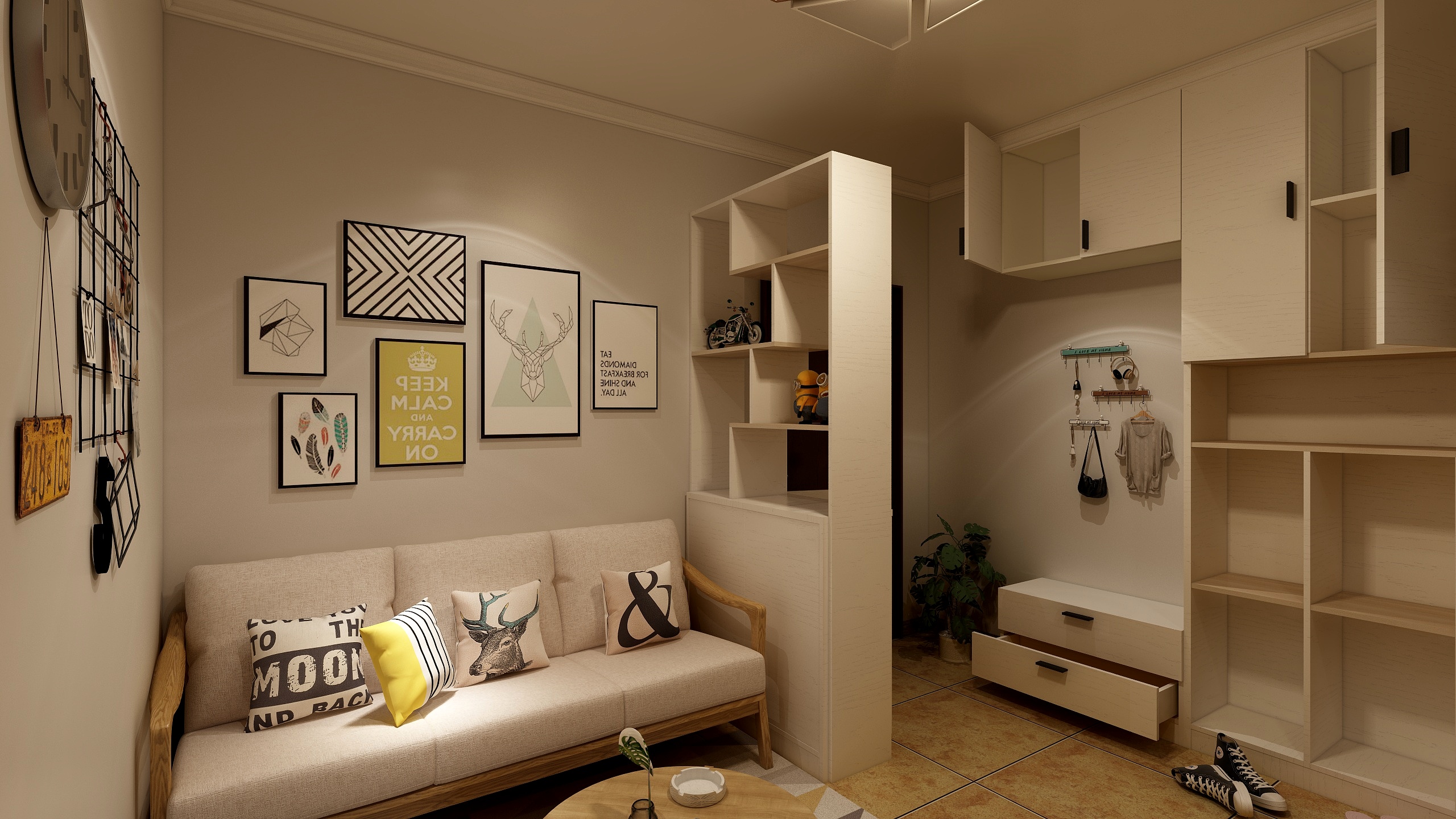 饰者阮不二-梦想改造家茶店-装修设计方案