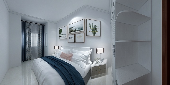 憧憬晴天-清华园华文B#1305(1)-装修设计方案