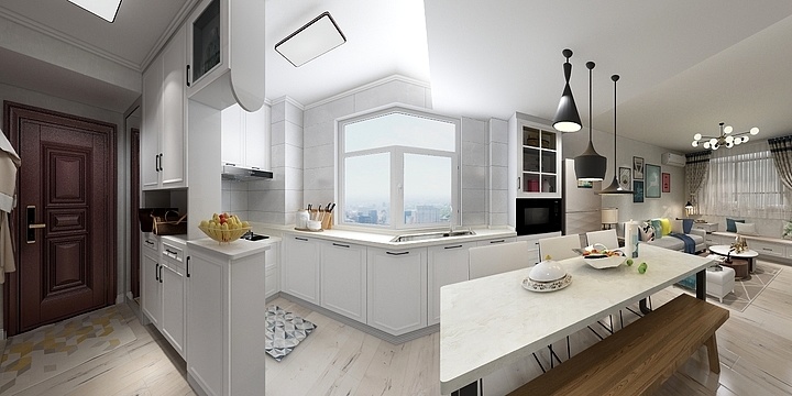 郓城创美空间装饰-青岛凤凰城-装修设计方案