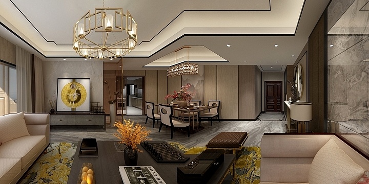 西西Eva-3、6号户型套内105.37中式2019.6.6-装修设计方案