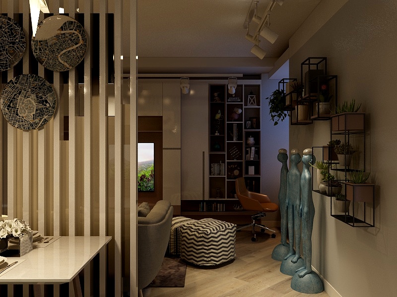 东ossM-城中区银色家园-装修设计方案