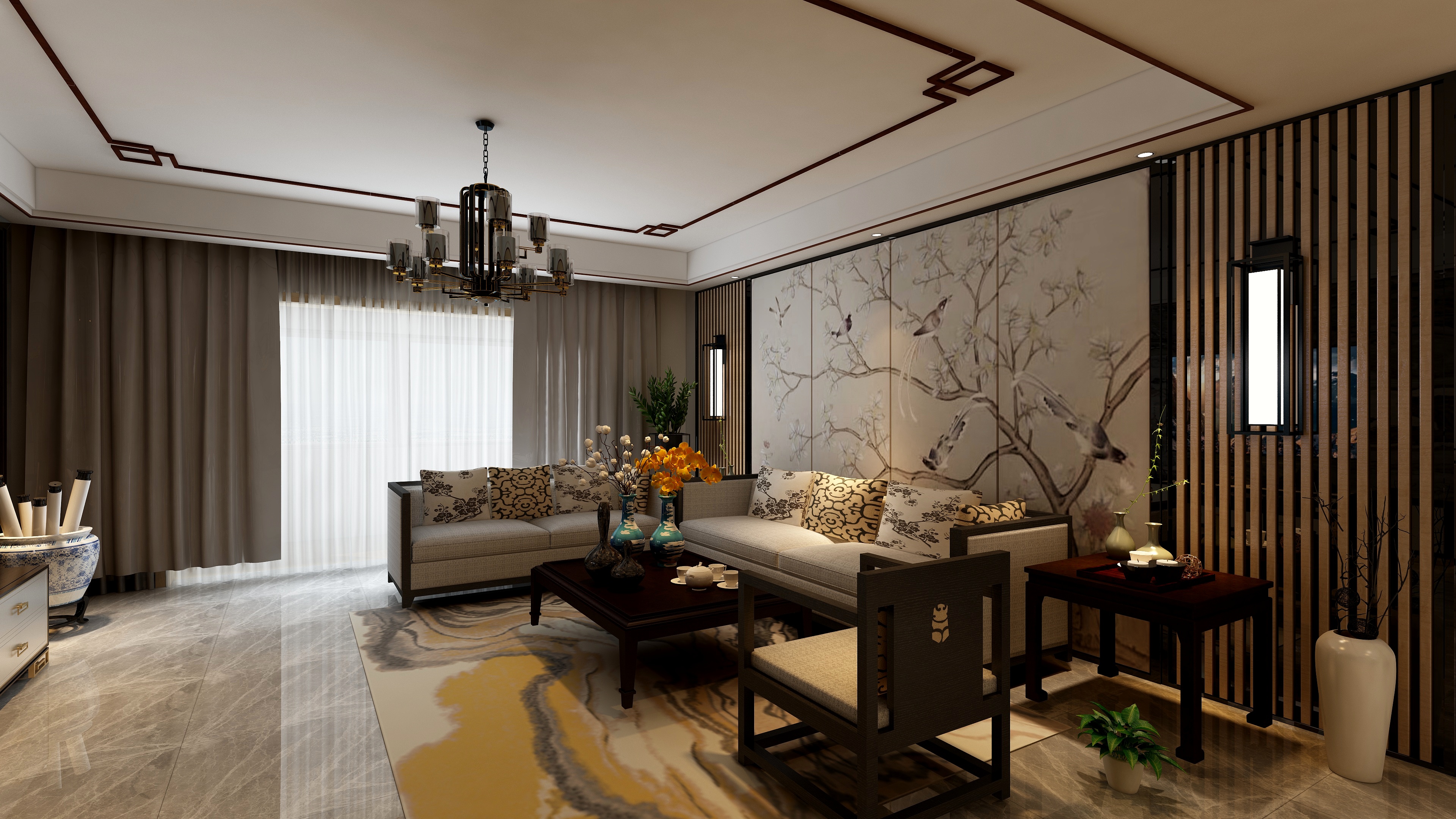 浩宇装饰体验馆-旺豪9-1-201-装修设计方案