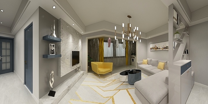 蔚薇-平面方案1.pdf-2019-0-装修设计方案