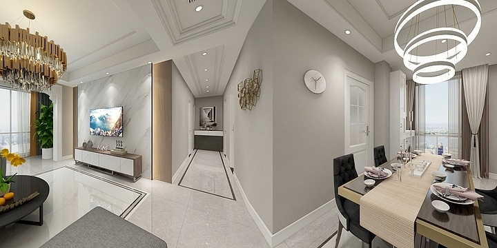 诺贝尔66-蜀韵北庭37-2-201现代-装修设计方案