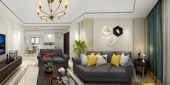 室内设计小蒋1-东方润园-设计.小蒋-涵海装饰-修改-装修设计方案