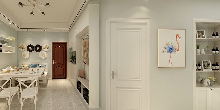 设计全景展示-龙飞山城天玺-装修设计方案