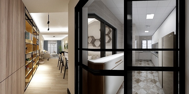 小狐狸未成精ekZz-温馨小居-装修设计方案