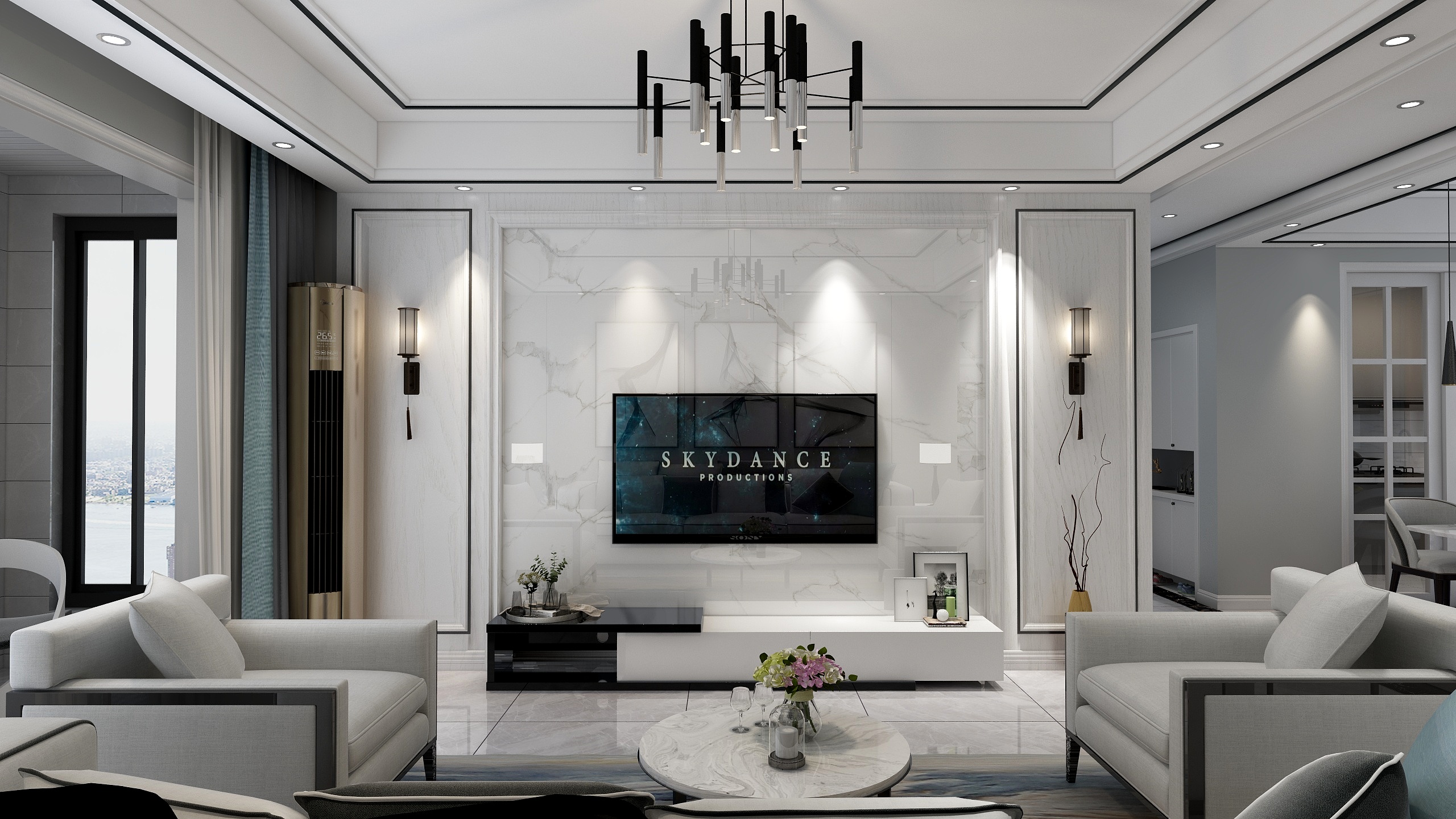 落叶-天麒家园138.15㎡一户型3室2厅2卫1厨-装修设计方案