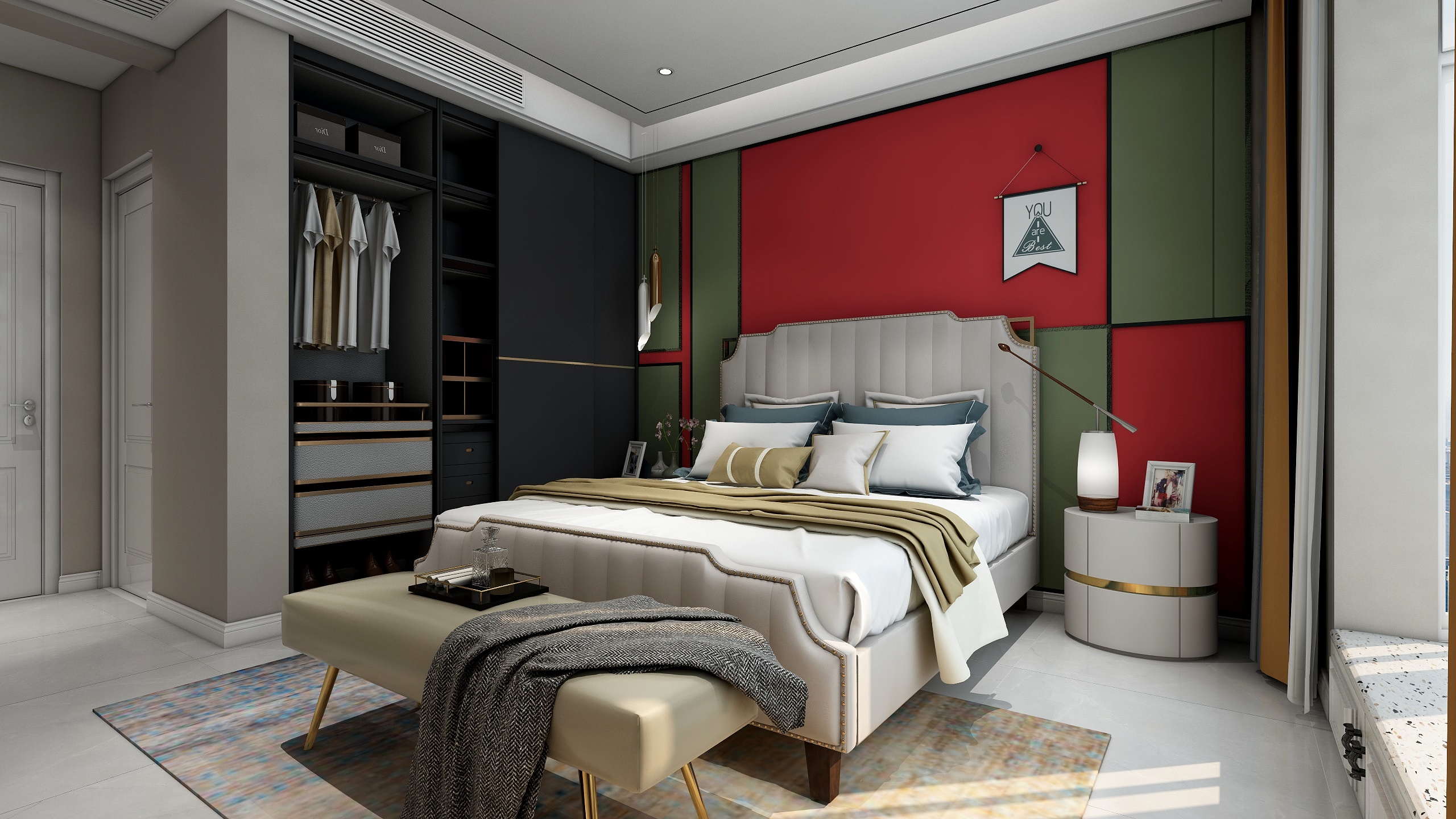 明日0112-滨湖一号主卧-装修设计方案