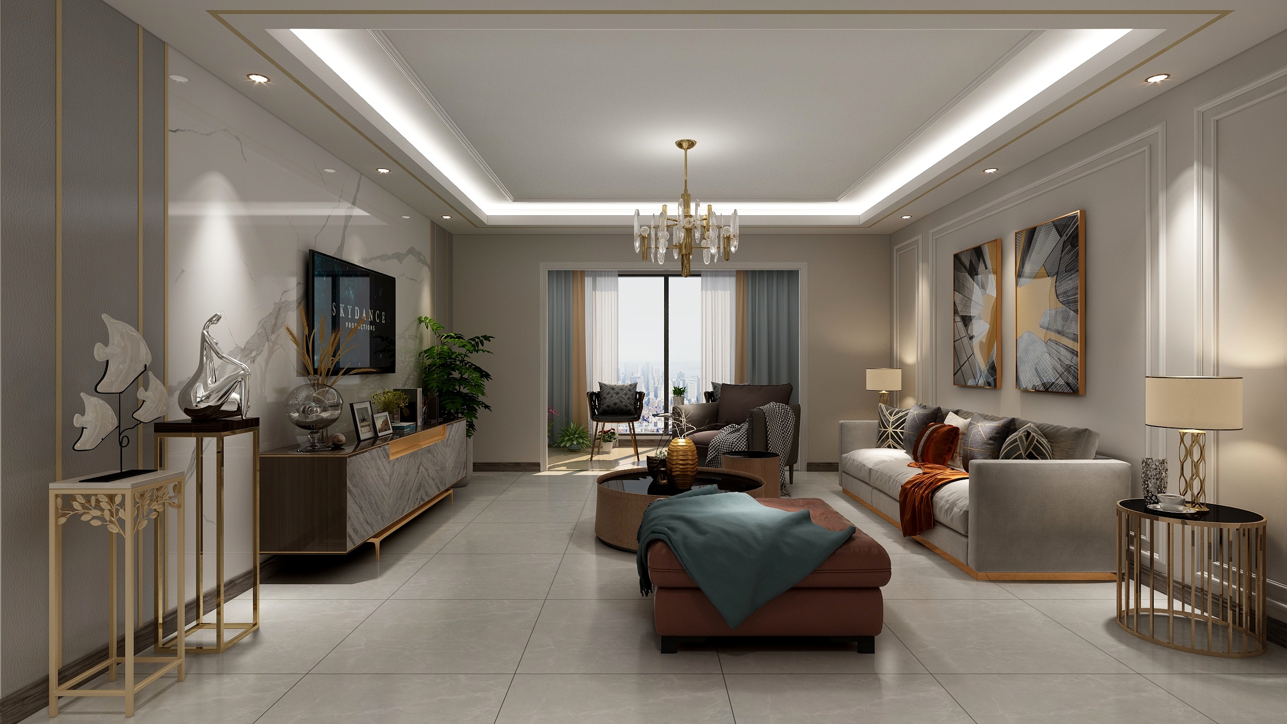 马亮霞-滨江豪园5-2206&3DGY8002&3DHP96606-装修设计方案