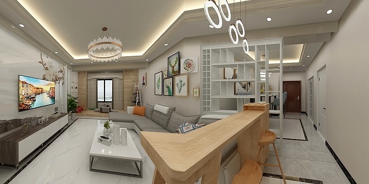 星空间装饰设计吴-金地荔湖城1号3102-装修设计方案