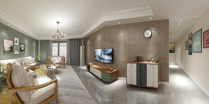 徐雷-银河湾周先生-装修设计方案