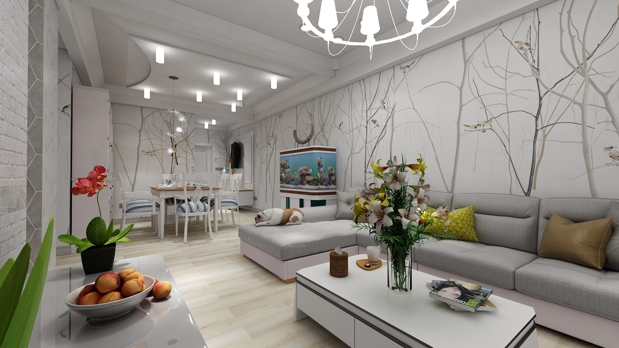 光头强在重庆-简欧混搭-装修设计方案