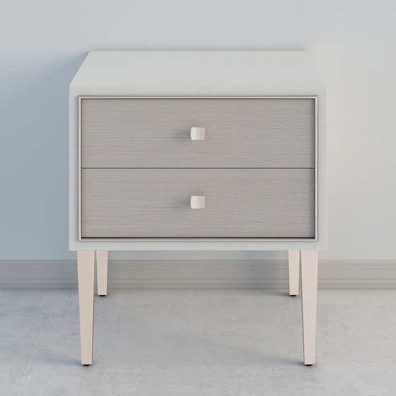 Modern Nightstands,Gray