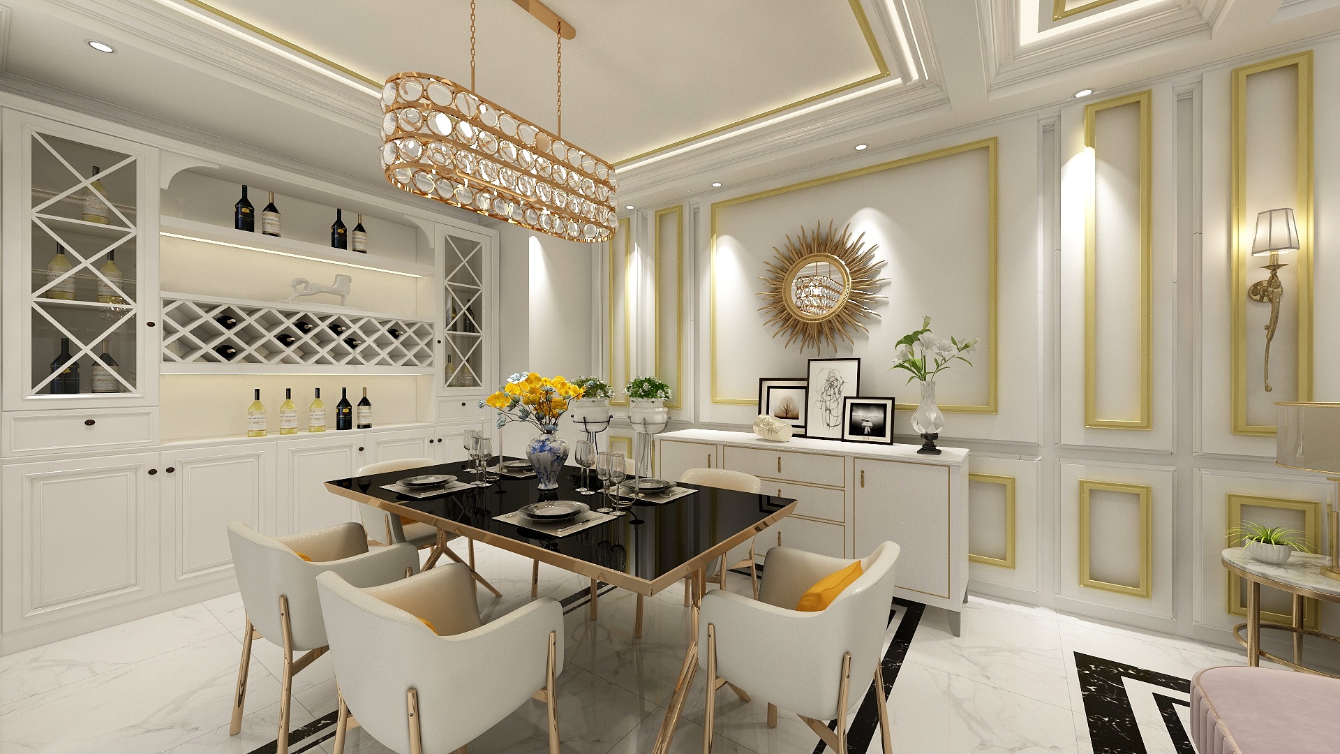 Aimmmme-奢华不失优雅-装修设计方案