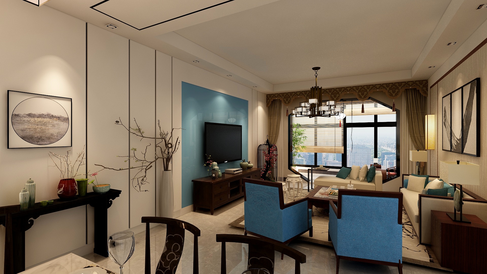 罗辣辣-《致远装饰》保利麓谷林语-装修设计方案