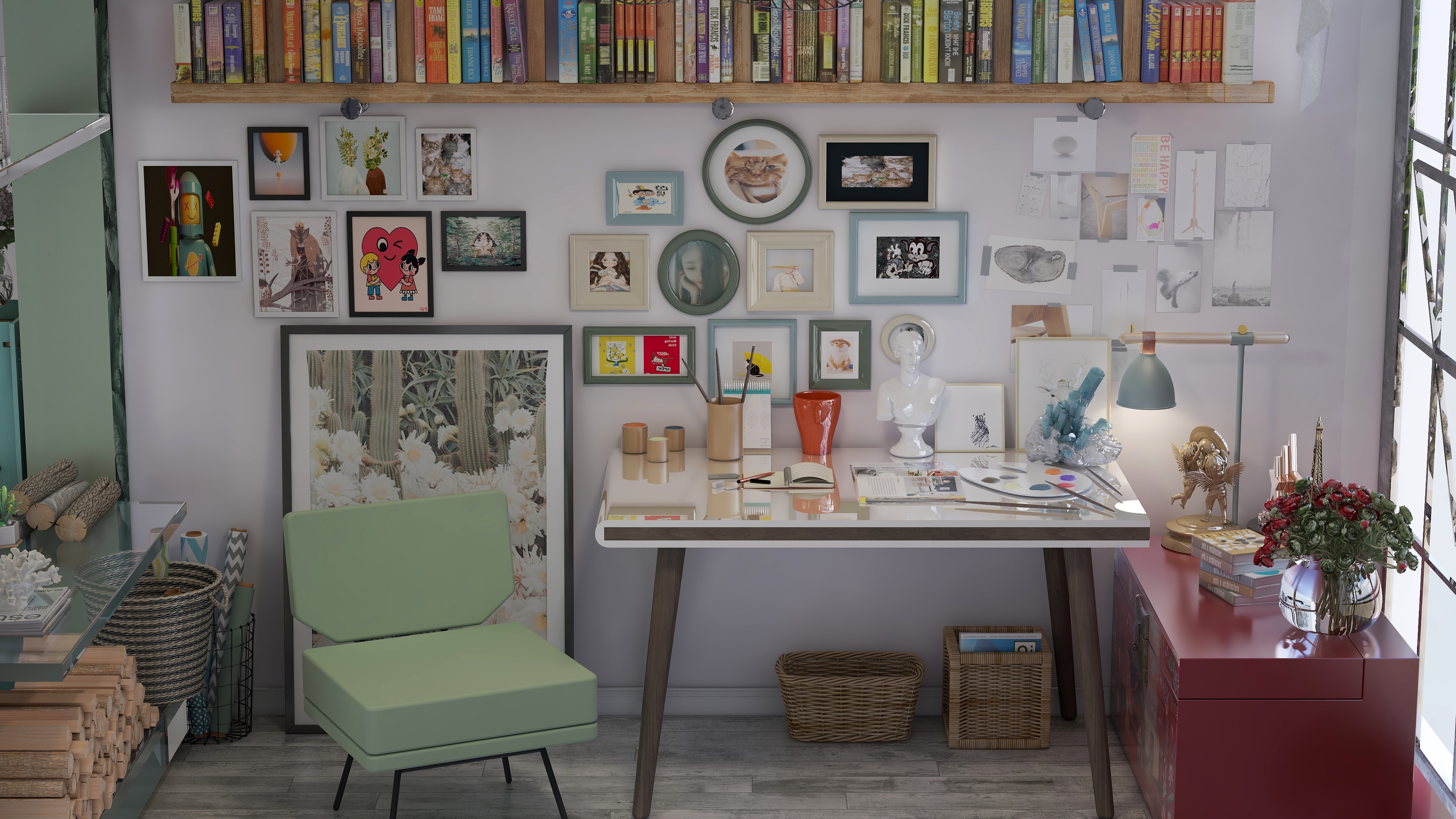 陆莎-薄荷游戏|自然生长的素素life装修效果图