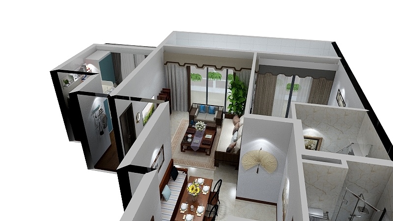 ALing梅州致广地产顾问有限公司-简约-6#1902副本-装修设计方案