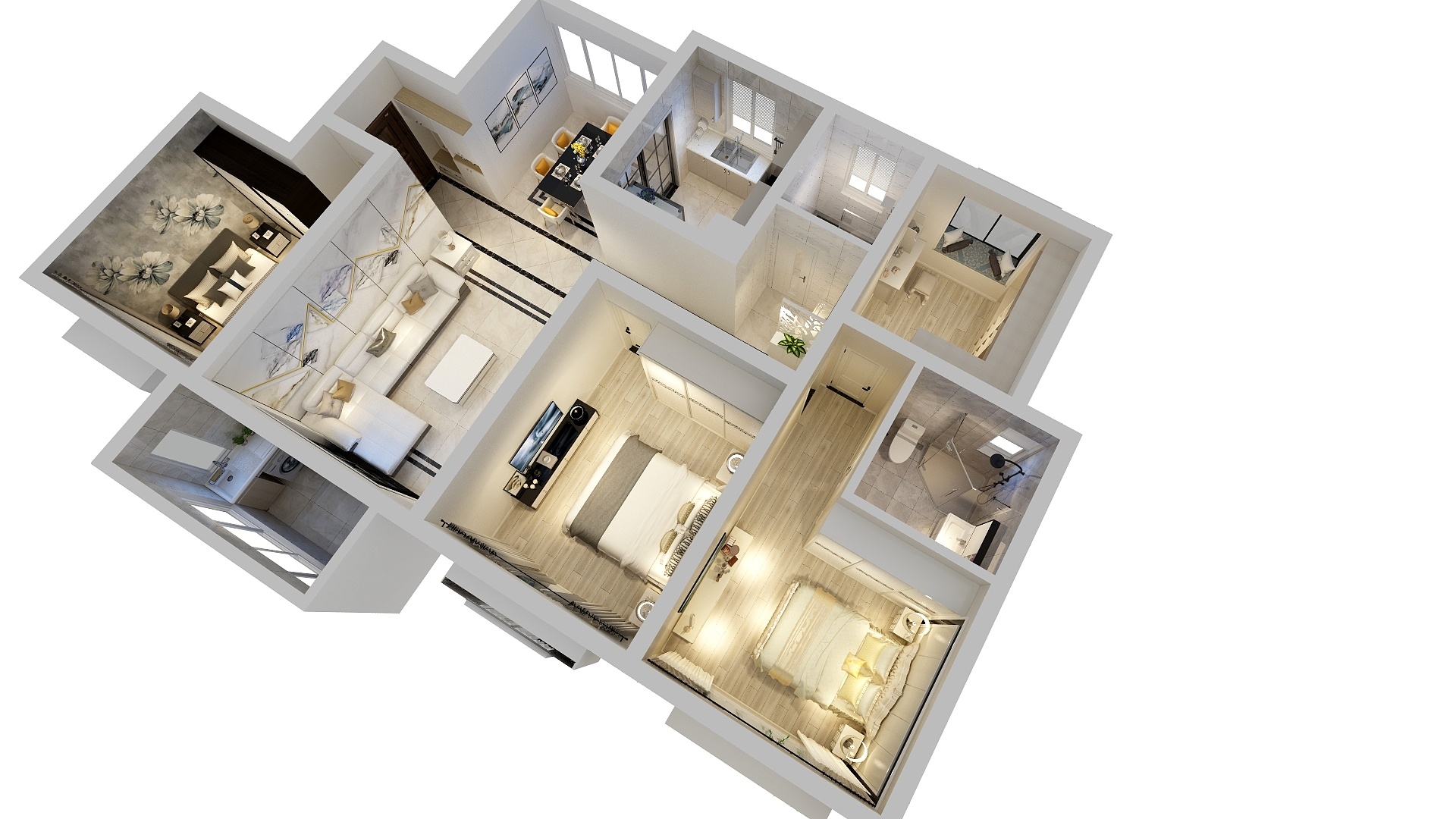 黄雷雷-万业紫辰苑（宝山）-装修设计方案