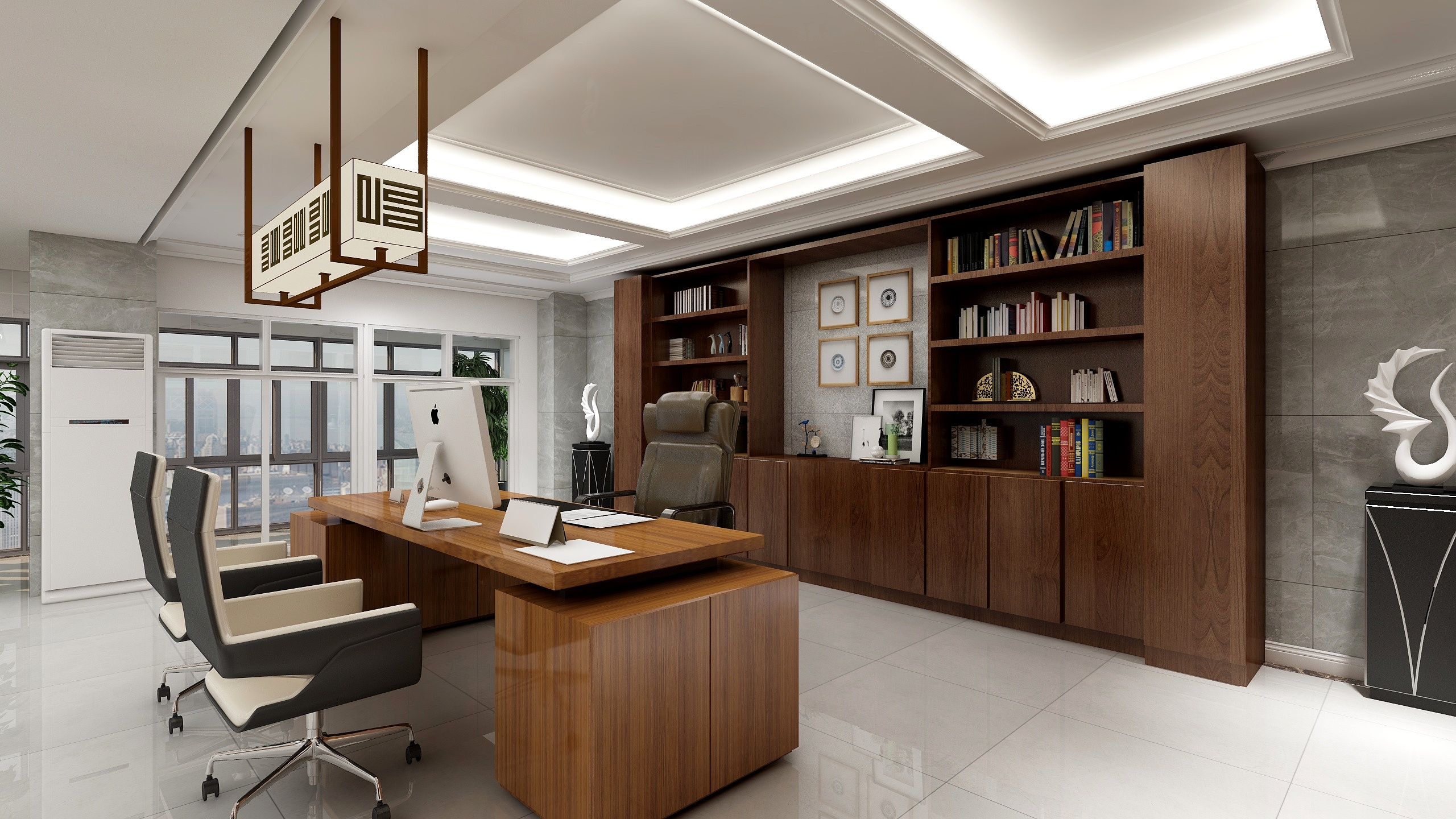 逸行-长夜大厦办公室16-2-装修设计方案