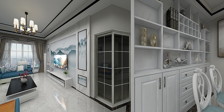 重庆成派装饰-金科云玺台-装修设计方案