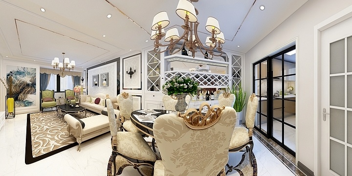 胡成冬-祝桥叠加复式胡先生-装修设计方案