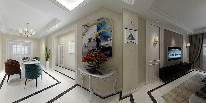 名远装饰设计师-大湖2#2703-装修设计方案