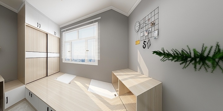 牵走硕硕-迎瑞次卧-装修设计方案