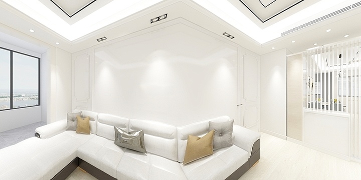沪居泰装饰设计-纯白概念-装修设计方案