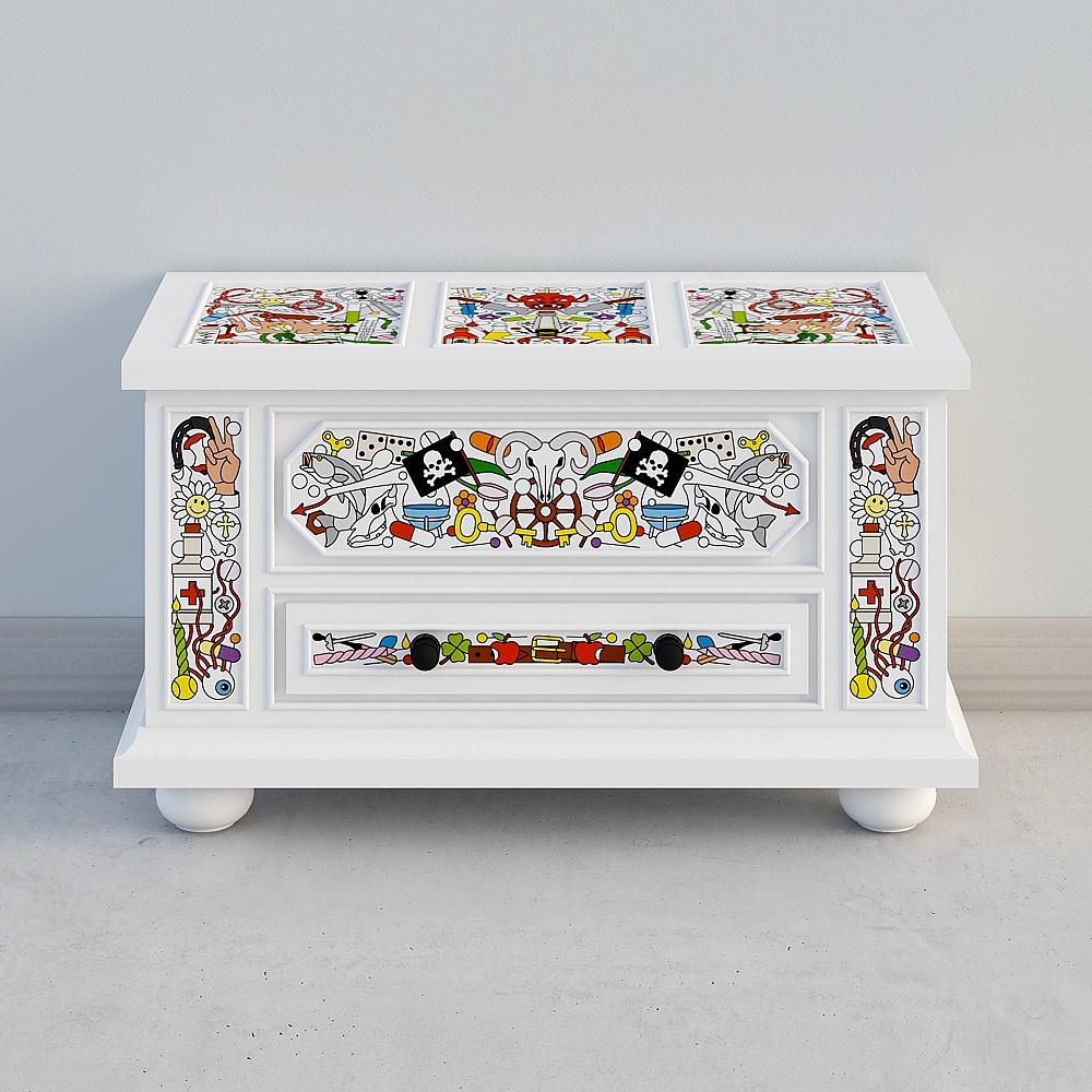 ALTDEUTSCHE CHEST3D模型