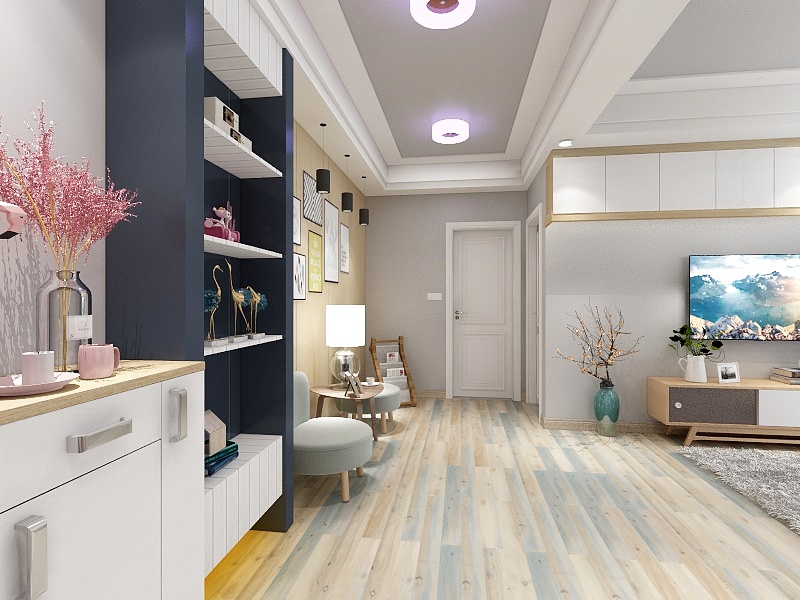 白金DESIGN-小北欧-装修设计方案