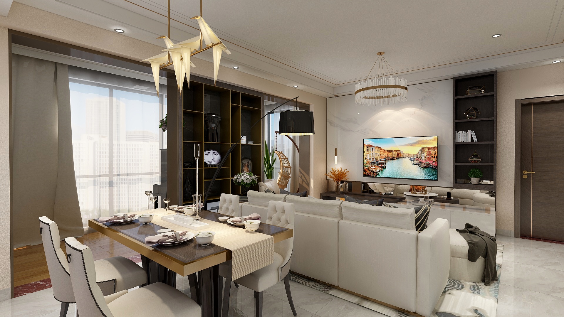 設計工程Mr林-深圳观澜玫瑰苑付先生雅居-装修设计方案