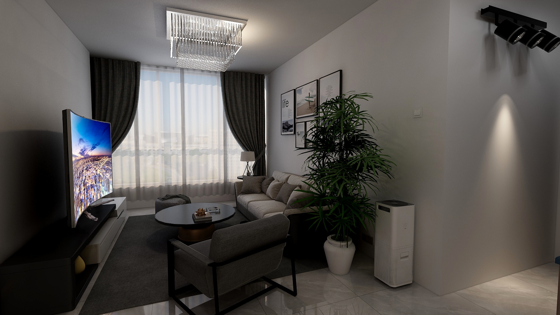 LOVE麻花-名流印象-五期-装修设计方案