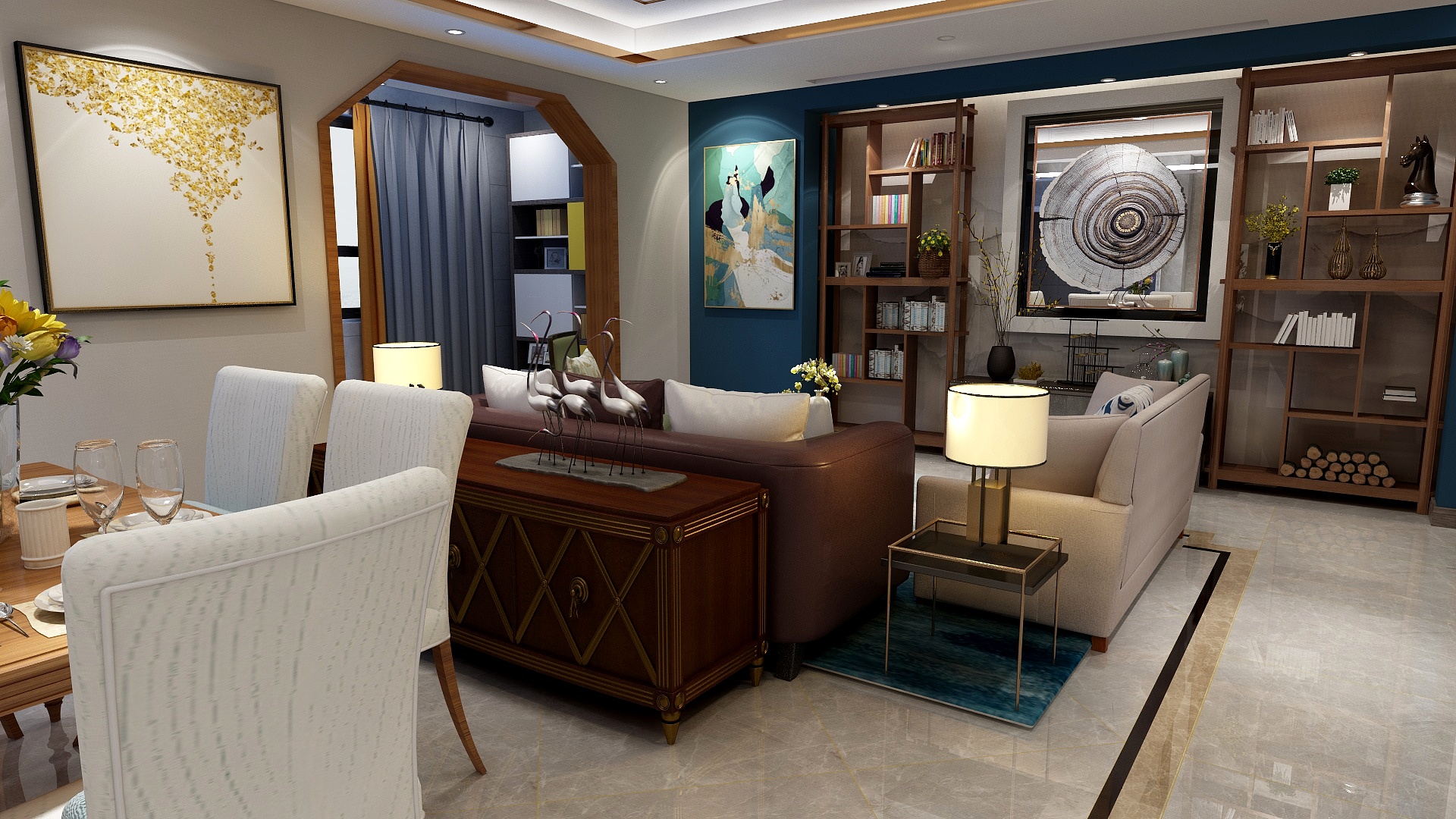 设计师吴13875751398-香江1-副本-装修设计方案