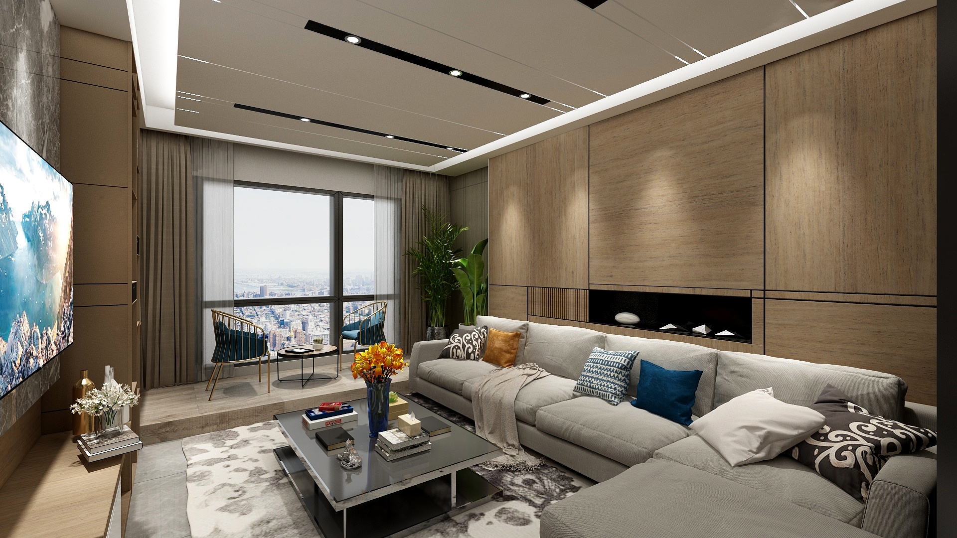 设计官-132方现代两居-副本-装修设计方案