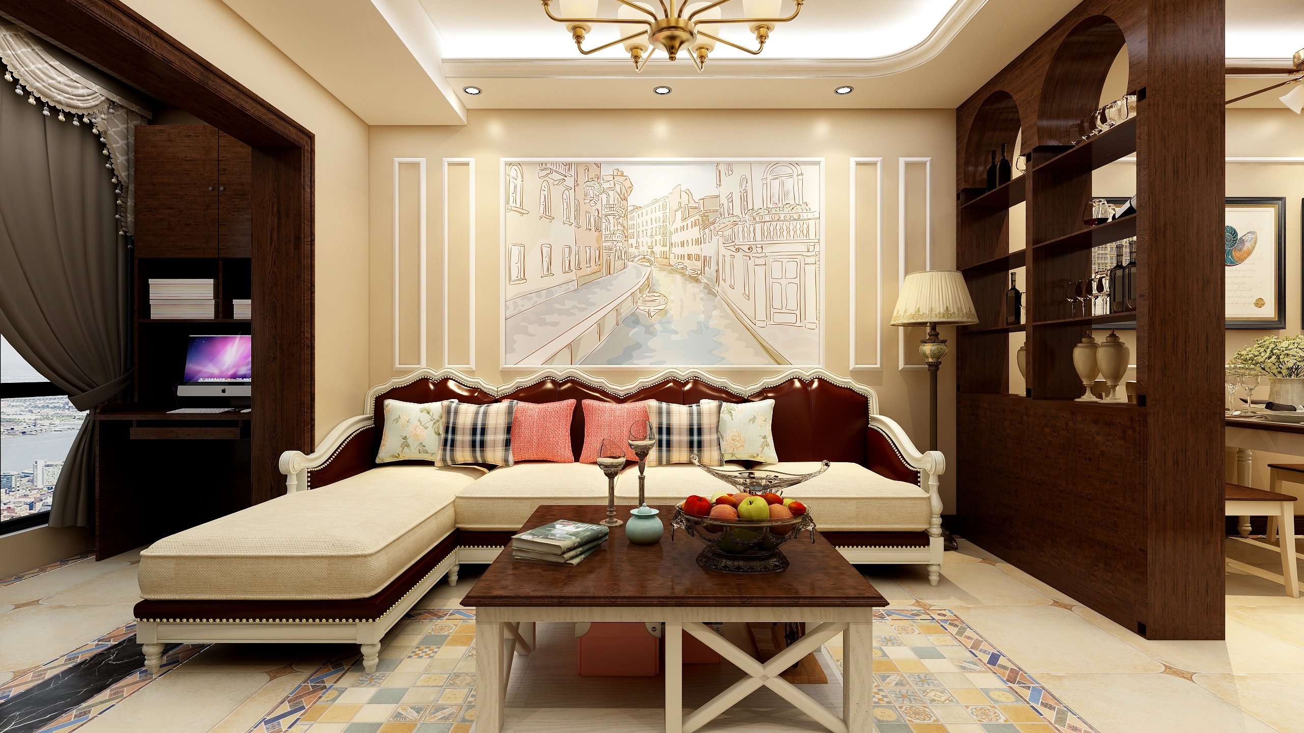 反骨yxfl-莱茵北郡-小法式三居-副本-装修设计方案