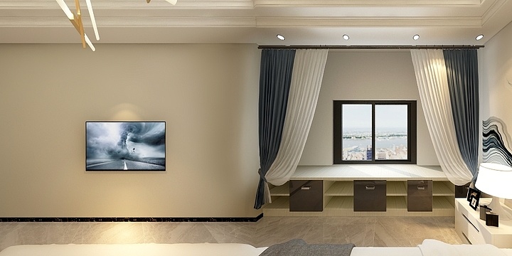 淡泊静远-孟于埠14#-1-701-装修设计方案