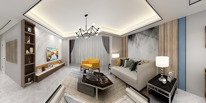 真情可贵rEvD-四川一生城605公馆效果图-装修设计方案