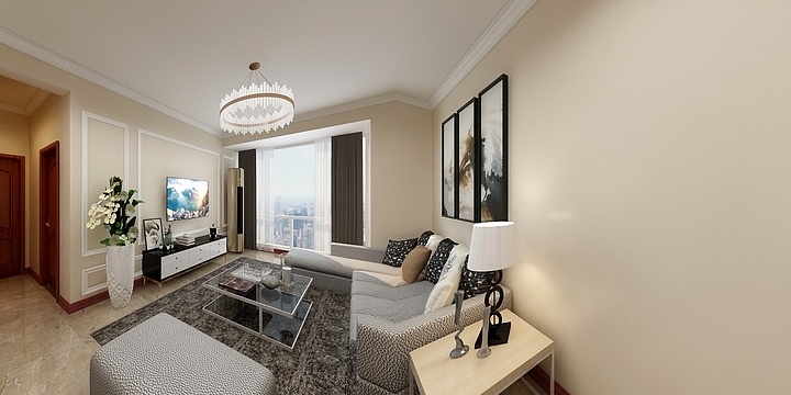 一皮砖-锦林尚品3-1-12杨姐-装修设计方案