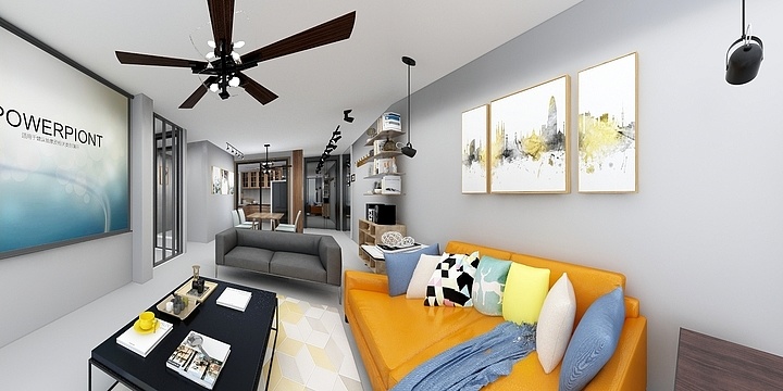 設計師hqXn-18574382181。混搭，轻装修重装饰-装修设计方案