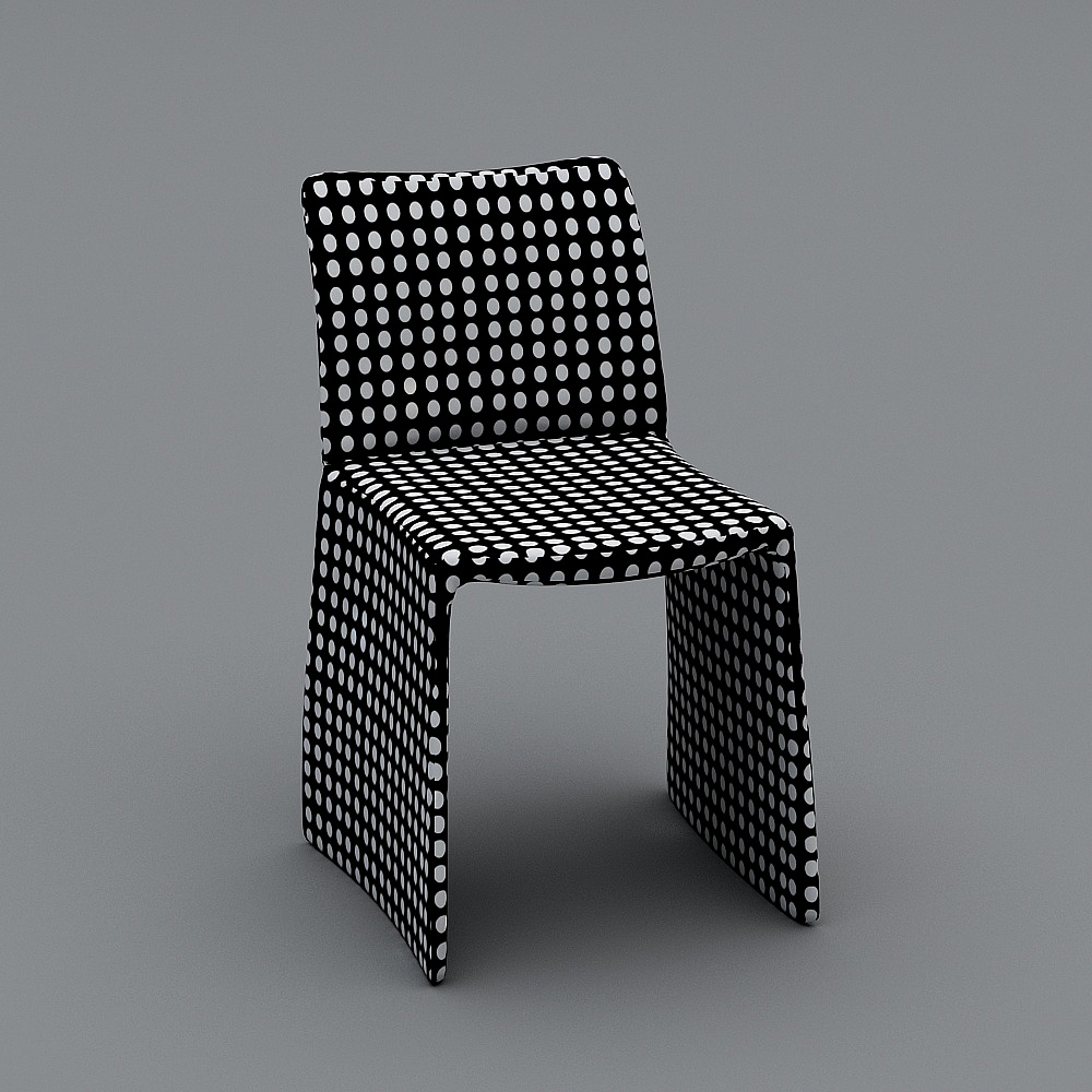 Molteni餐椅-007-23D模型