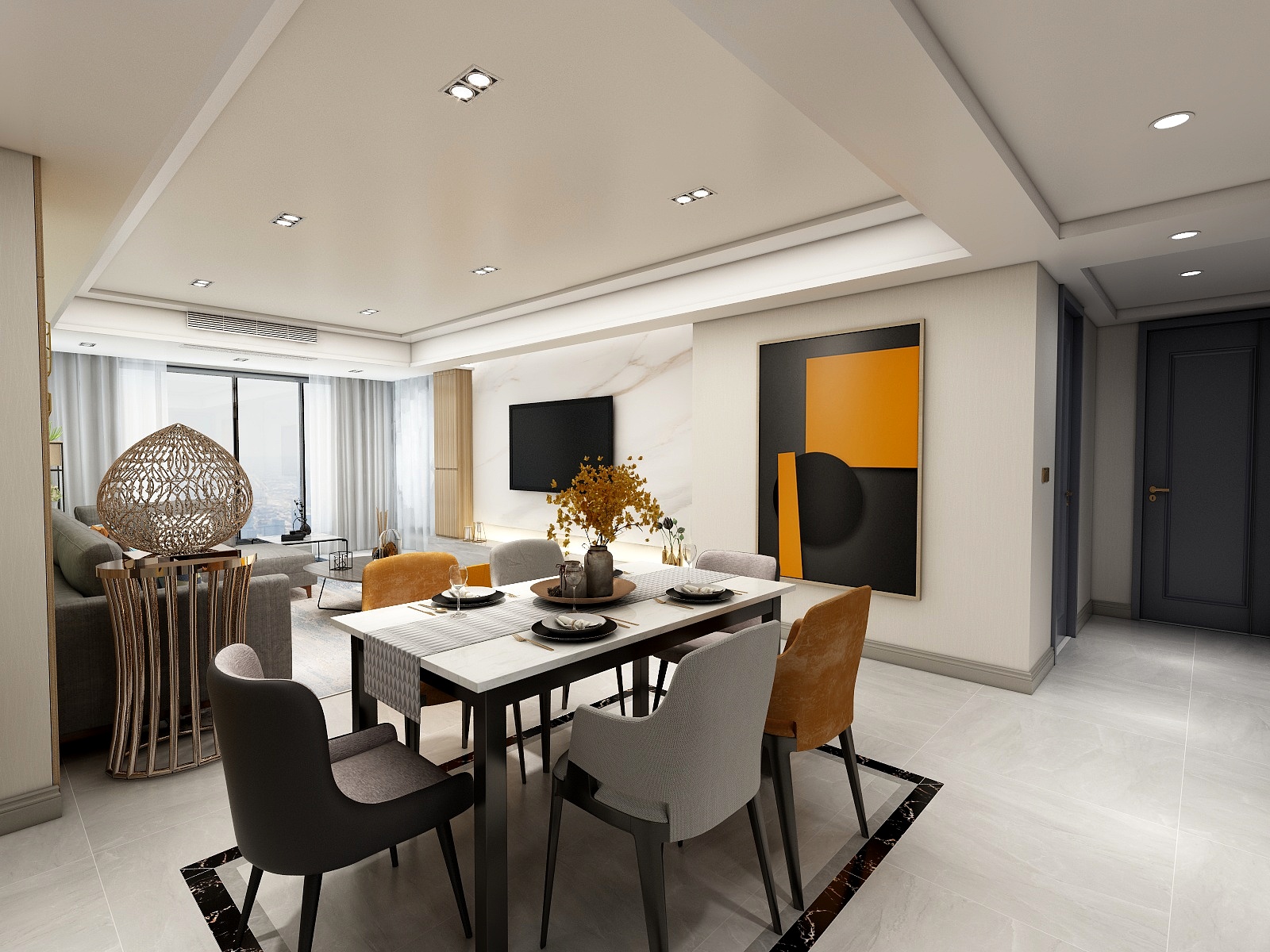 壹本創意設计装飾-M绵阳-远大美域-装修设计方案