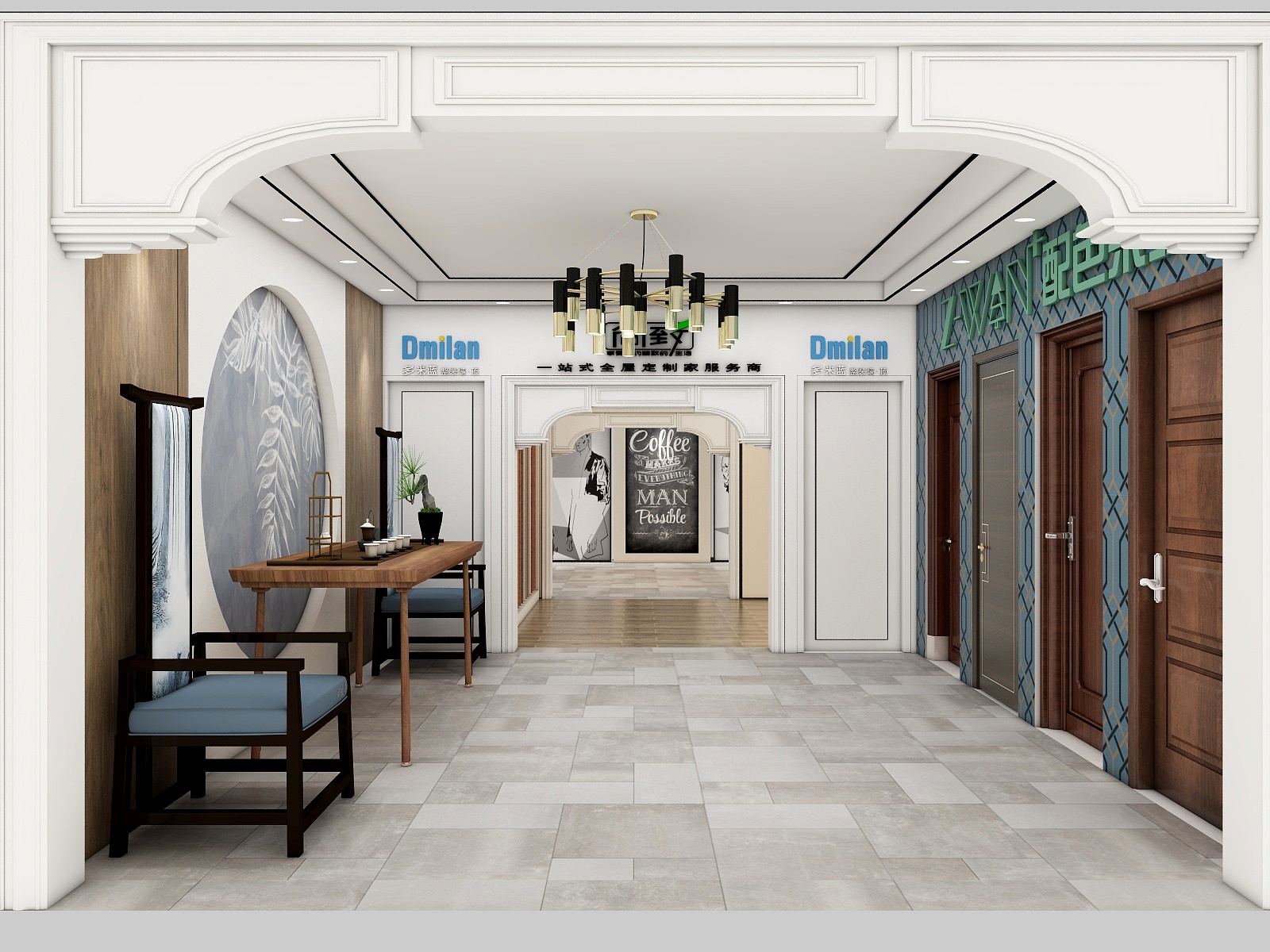 孙海鸥-木门门店-装修设计方案